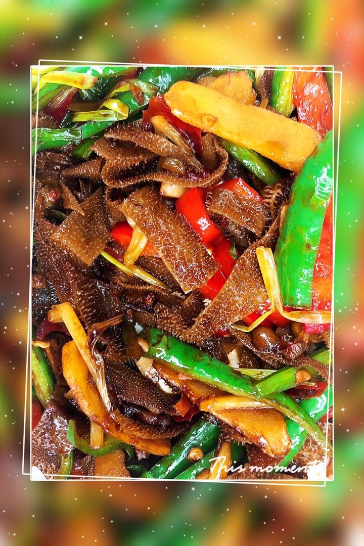 香辣牛百叶,爆好吃～