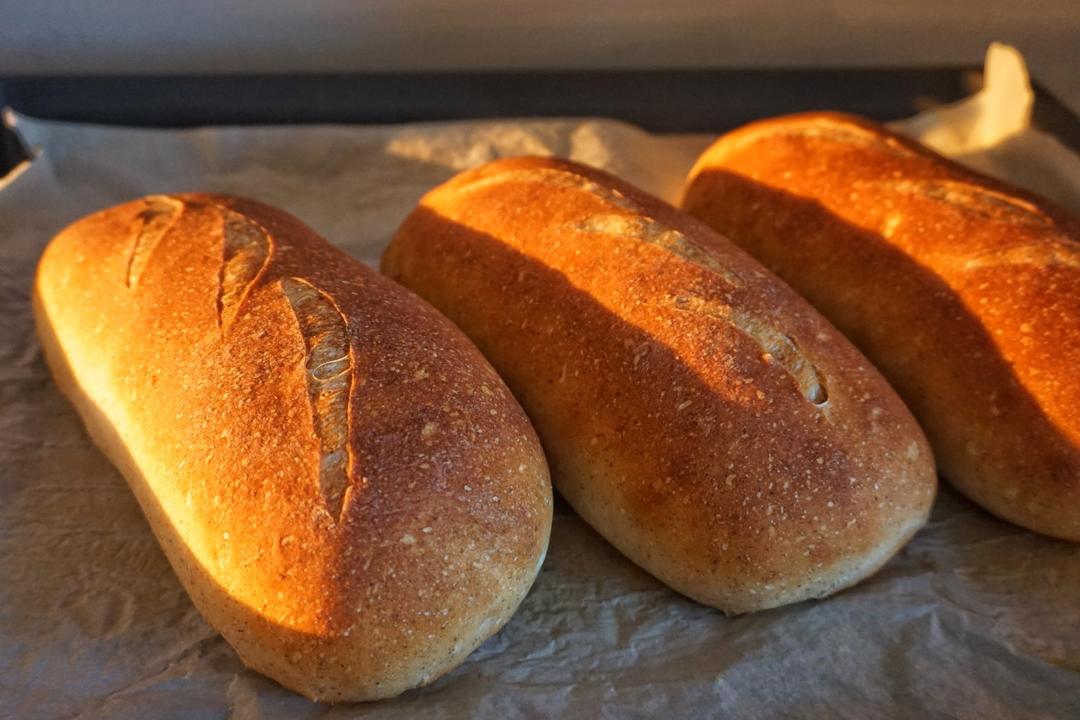 德式小餐包 Brötchen （液种法）
