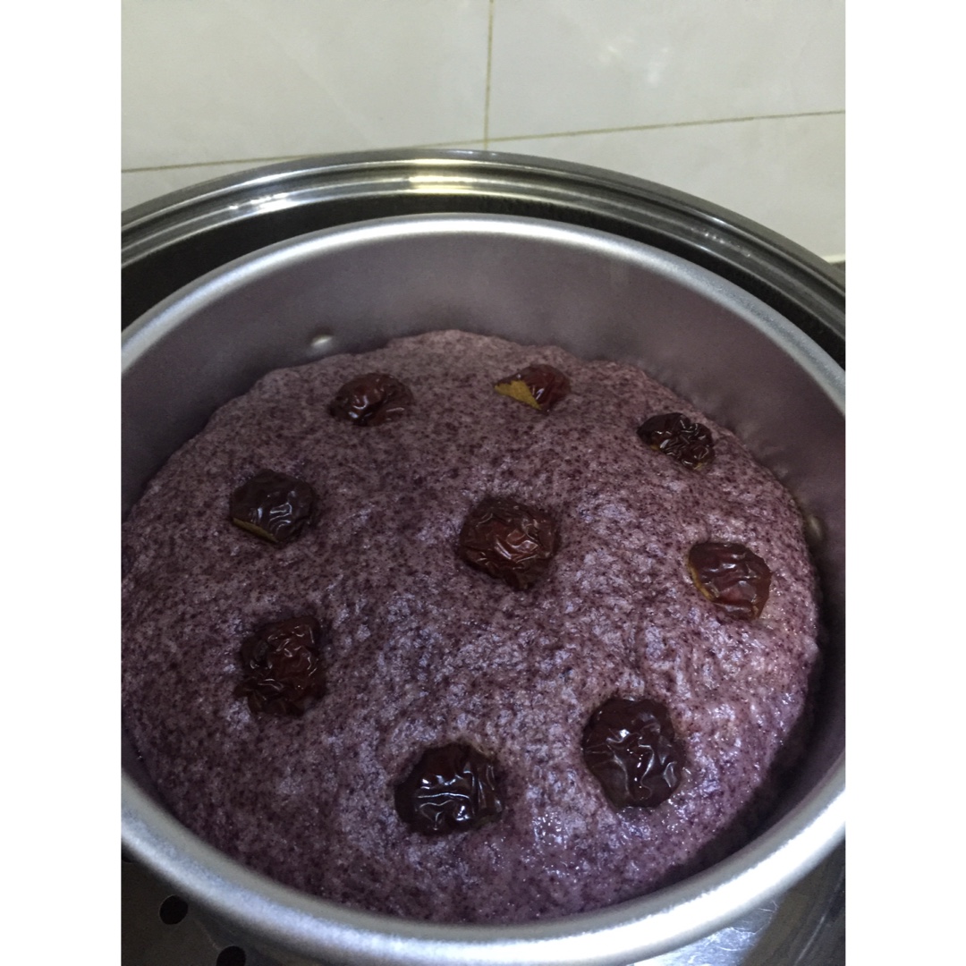 黑米发糕（酵母版）