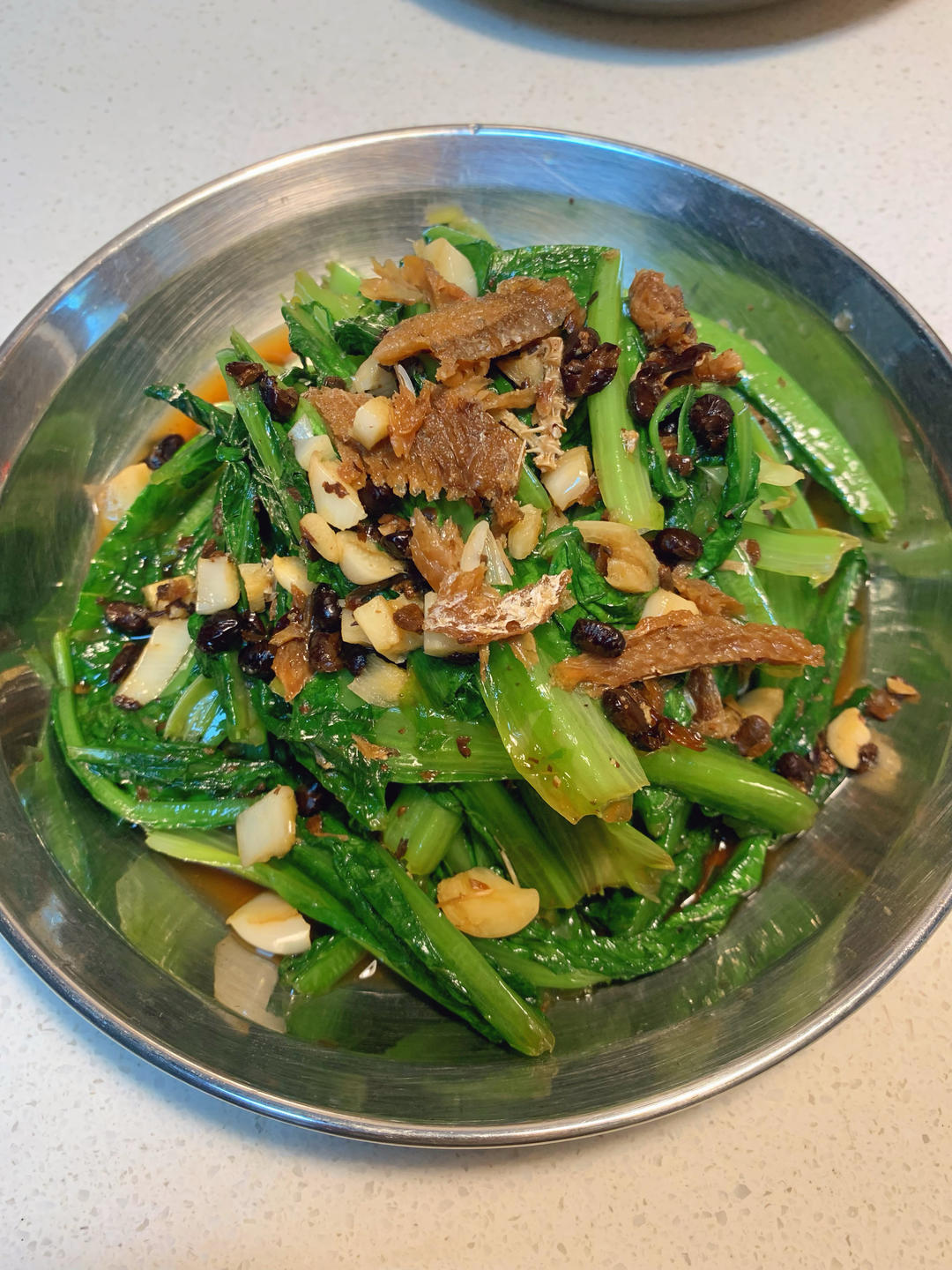 豆豉鯪魚(yú)炒油麥菜
