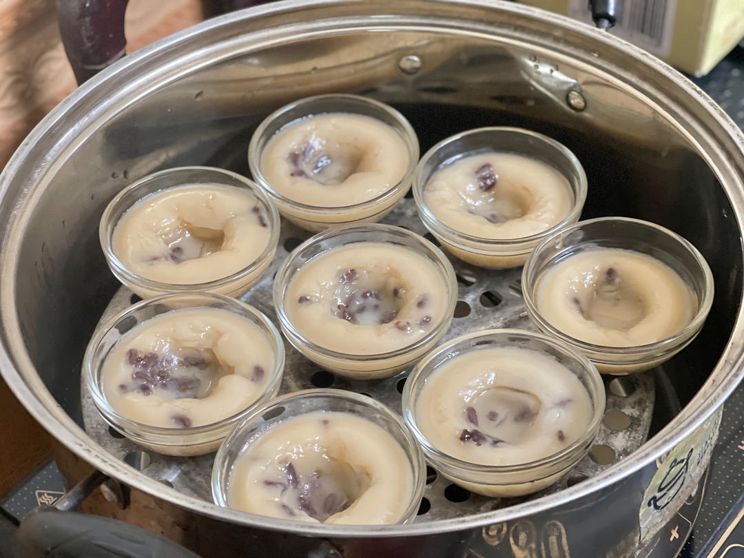 【港式小吃在家做】怀旧红豆钵仔糕 砵仔糕