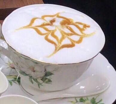 拉花咖啡