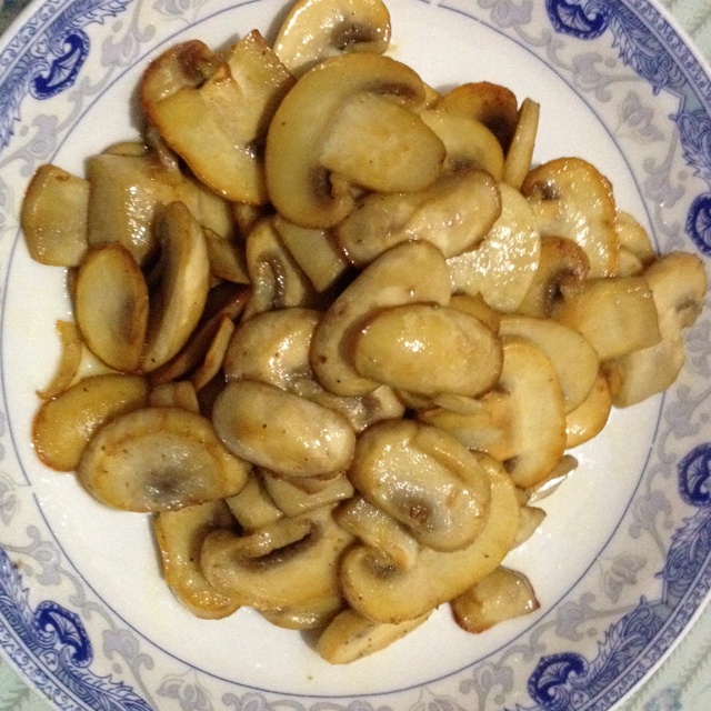 层层圈圈做的黄油蘑菇