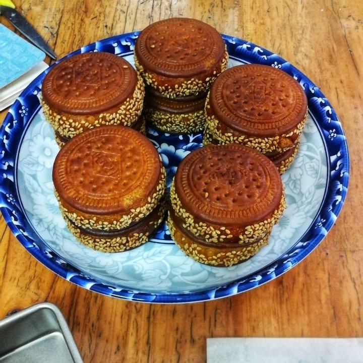 金钱南瓜饼