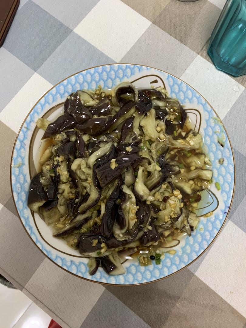 热拌蒜泥茄子