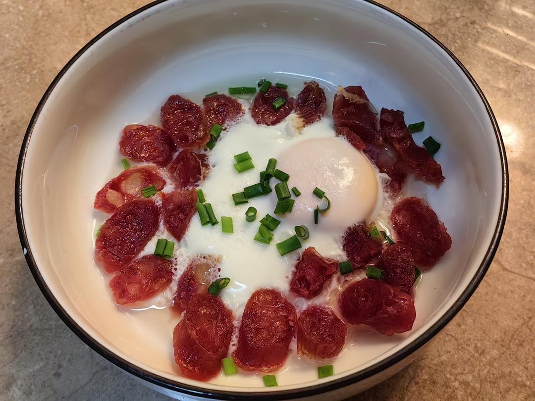 香肠蒸蛋