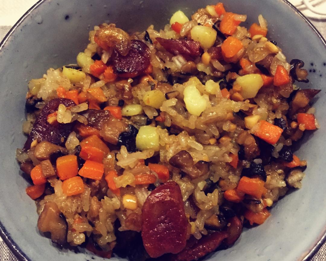 粤式糯米饭的做法