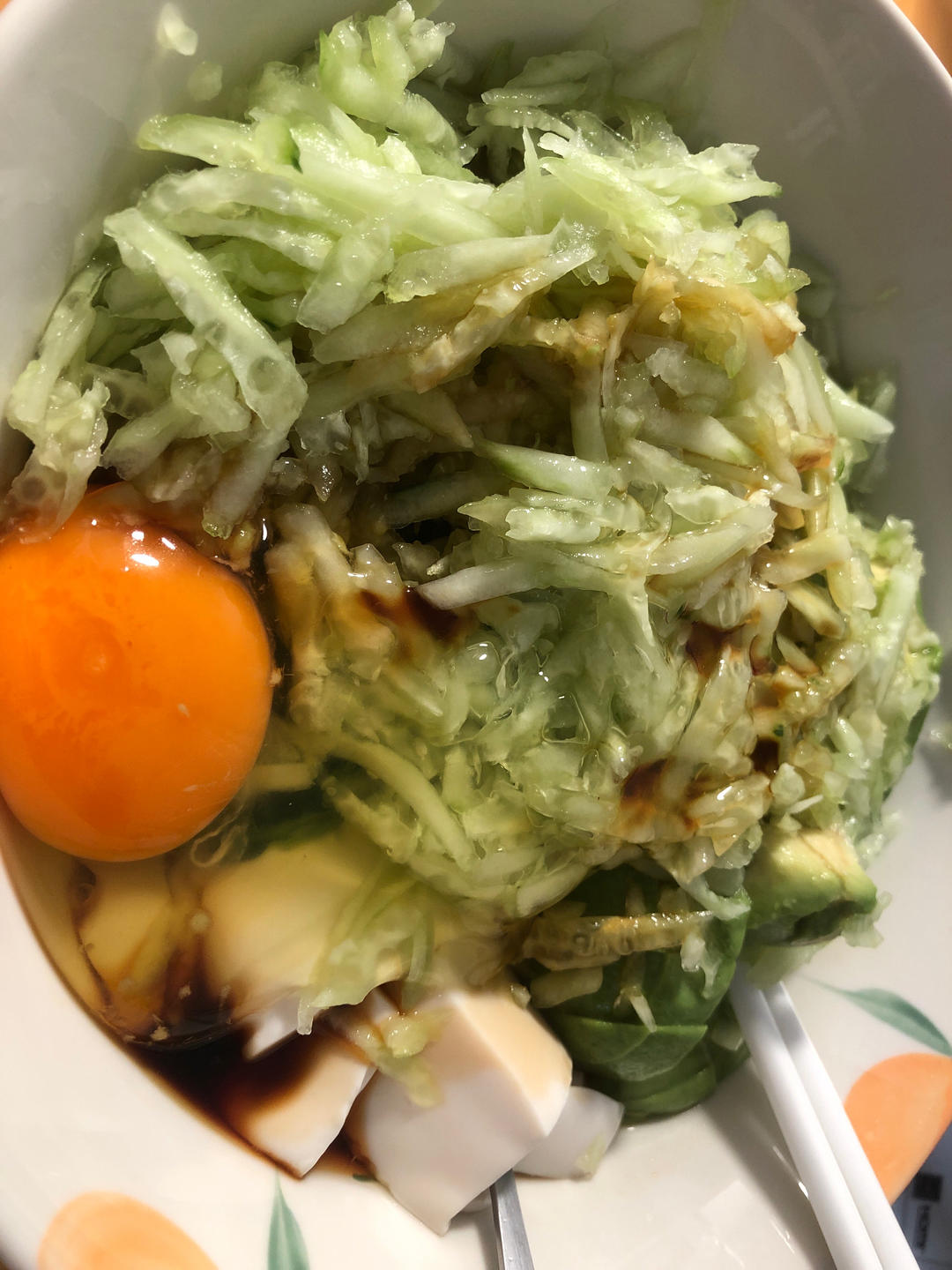 牛油果豆腐沙拉