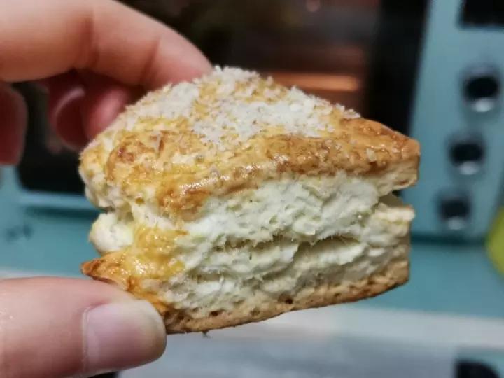 双重椰香司康（椰子油+椰浆）极速快手