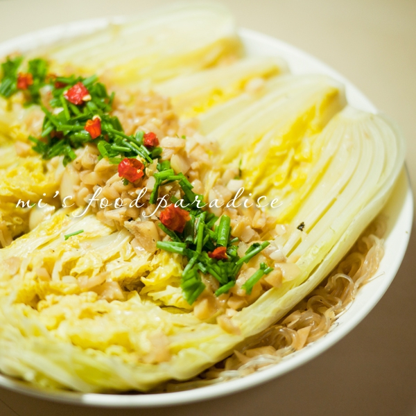 蒜蓉粉丝娃娃菜