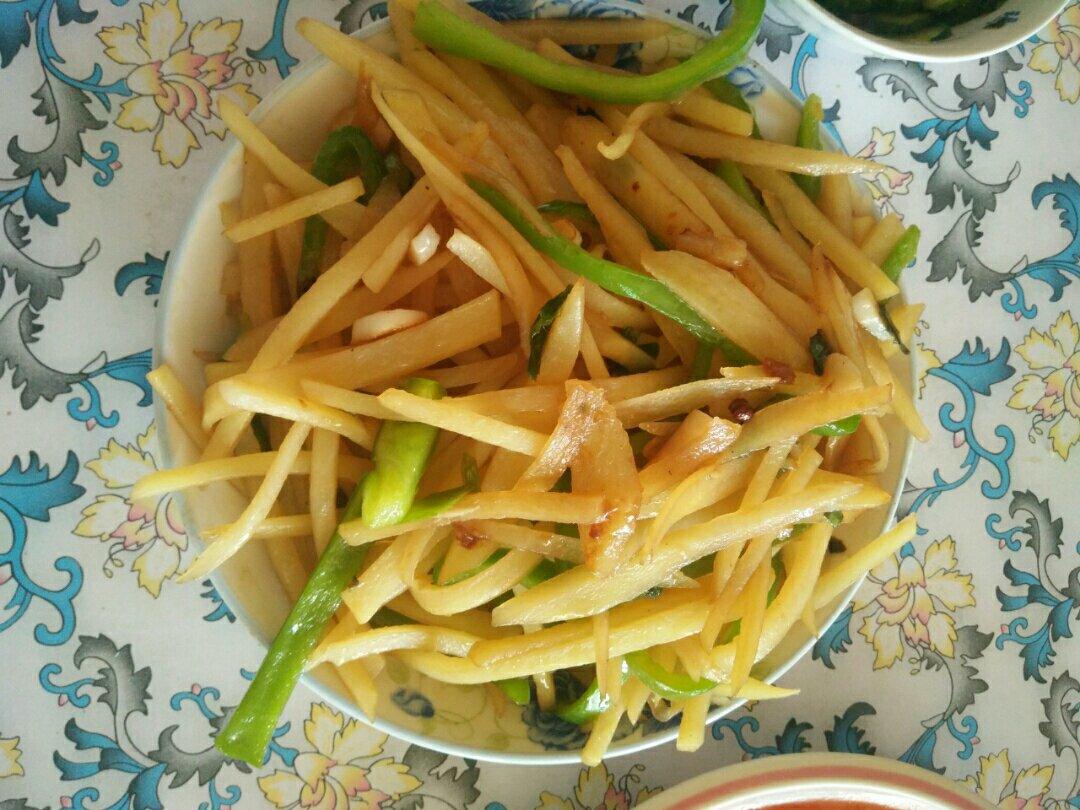 青椒土豆丝