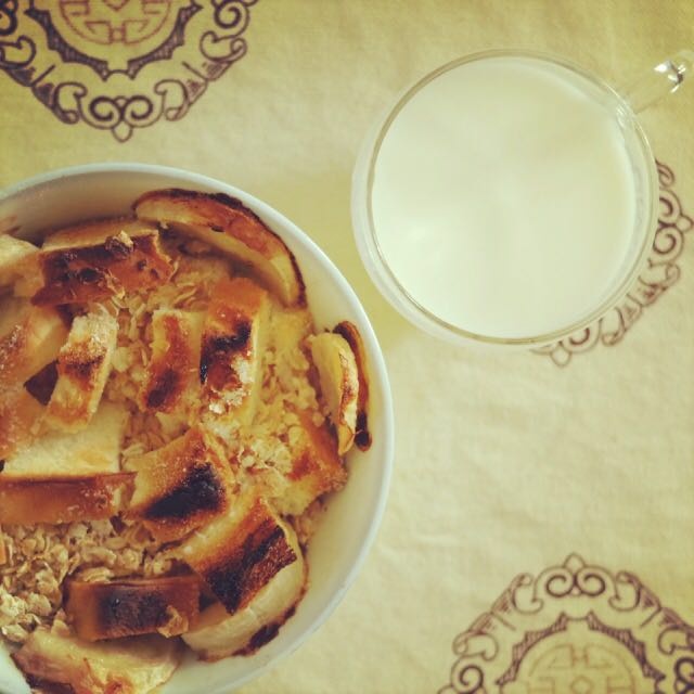 焗烤蔓越梅吐司布丁