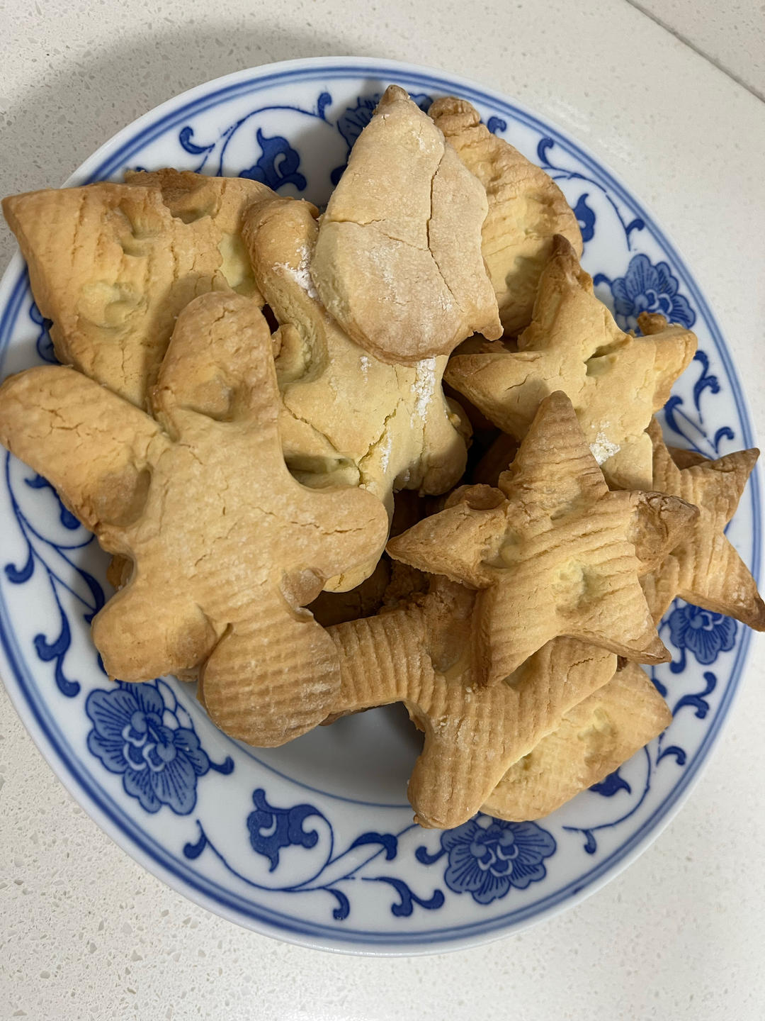 卡通黄油饼干