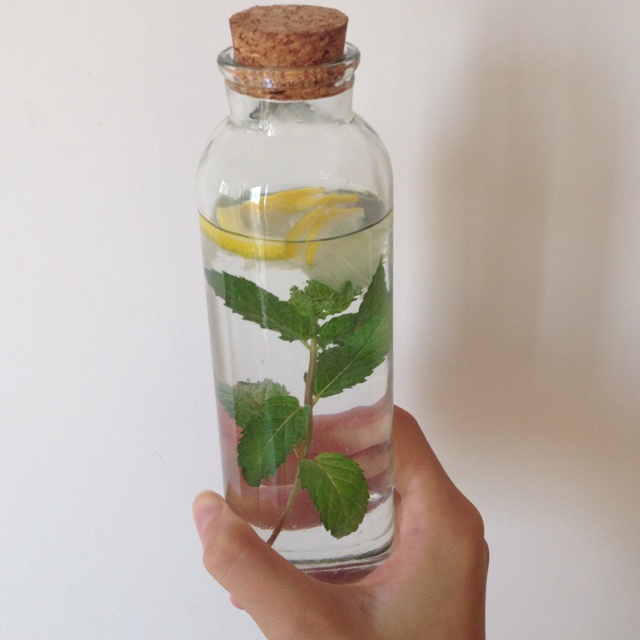 柠檬薄荷冰茶