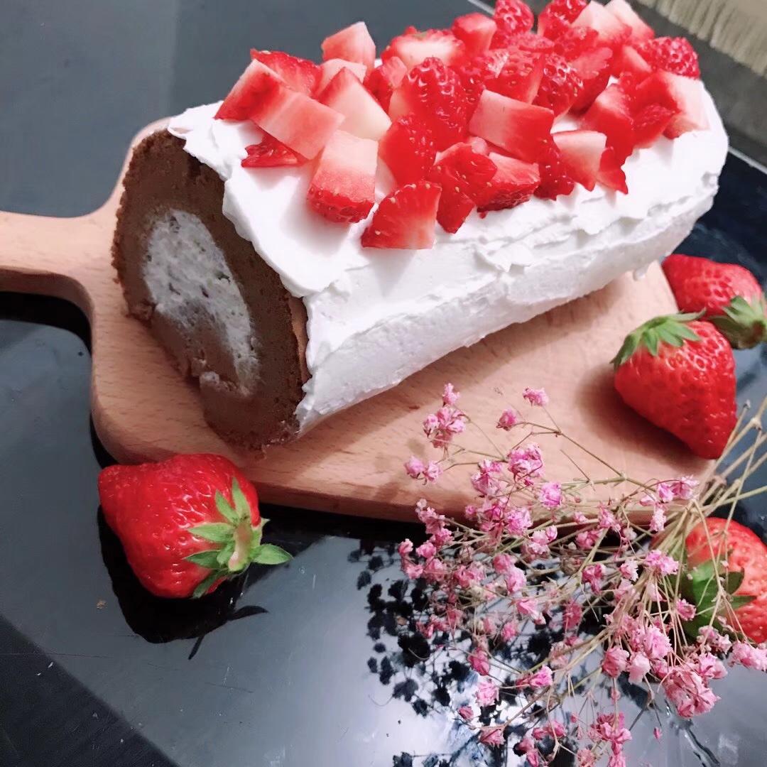 可可蛋糕卷