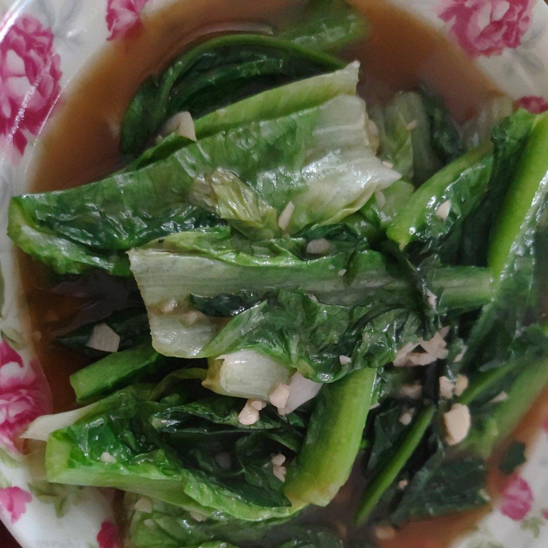 蒜蓉油麦菜（蚝油）