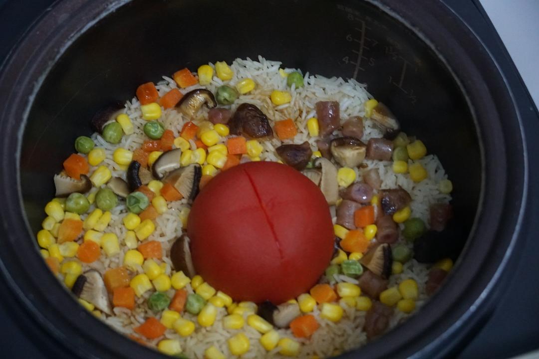 网红饭～一个番茄饭的做法