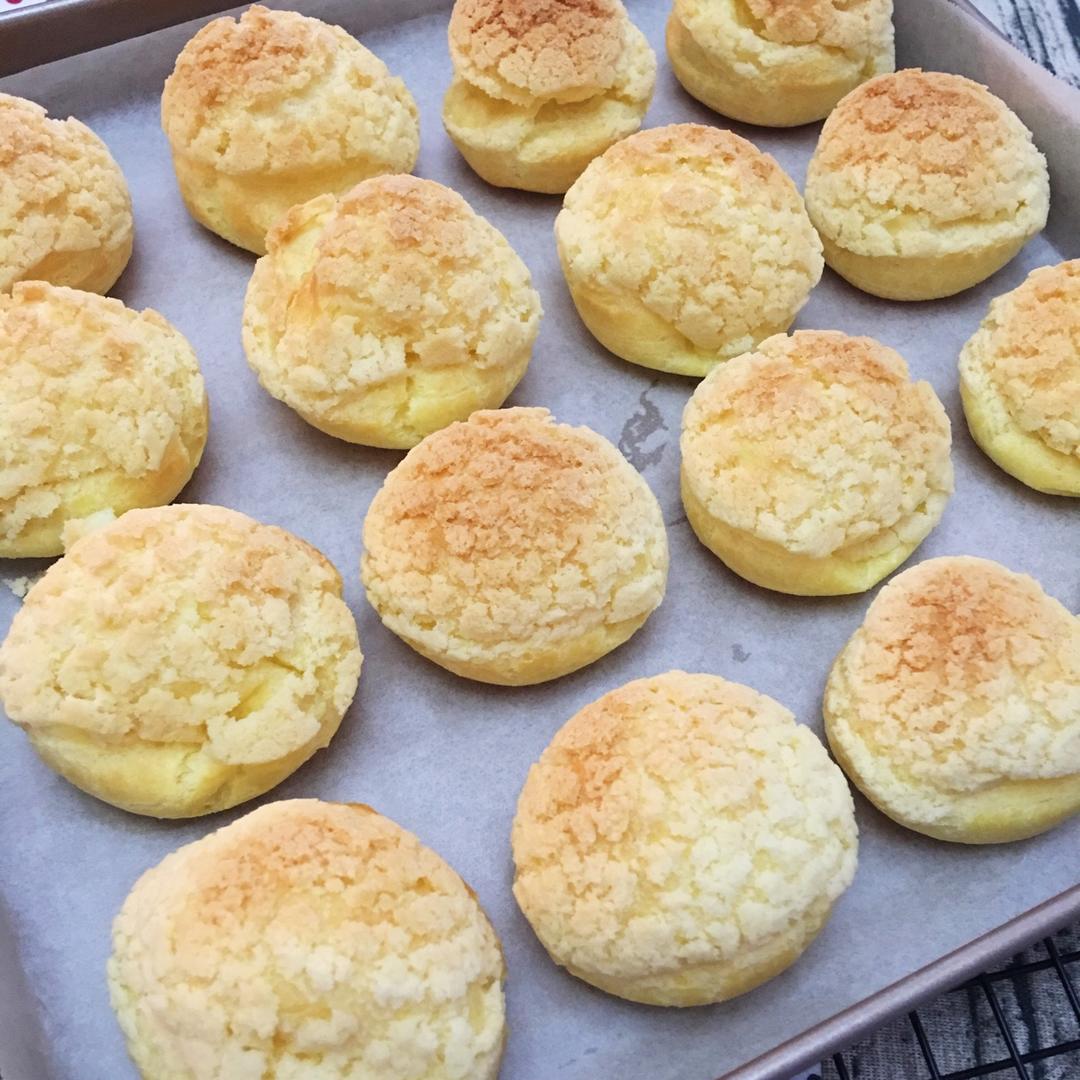 十分美味的酥皮泡芙