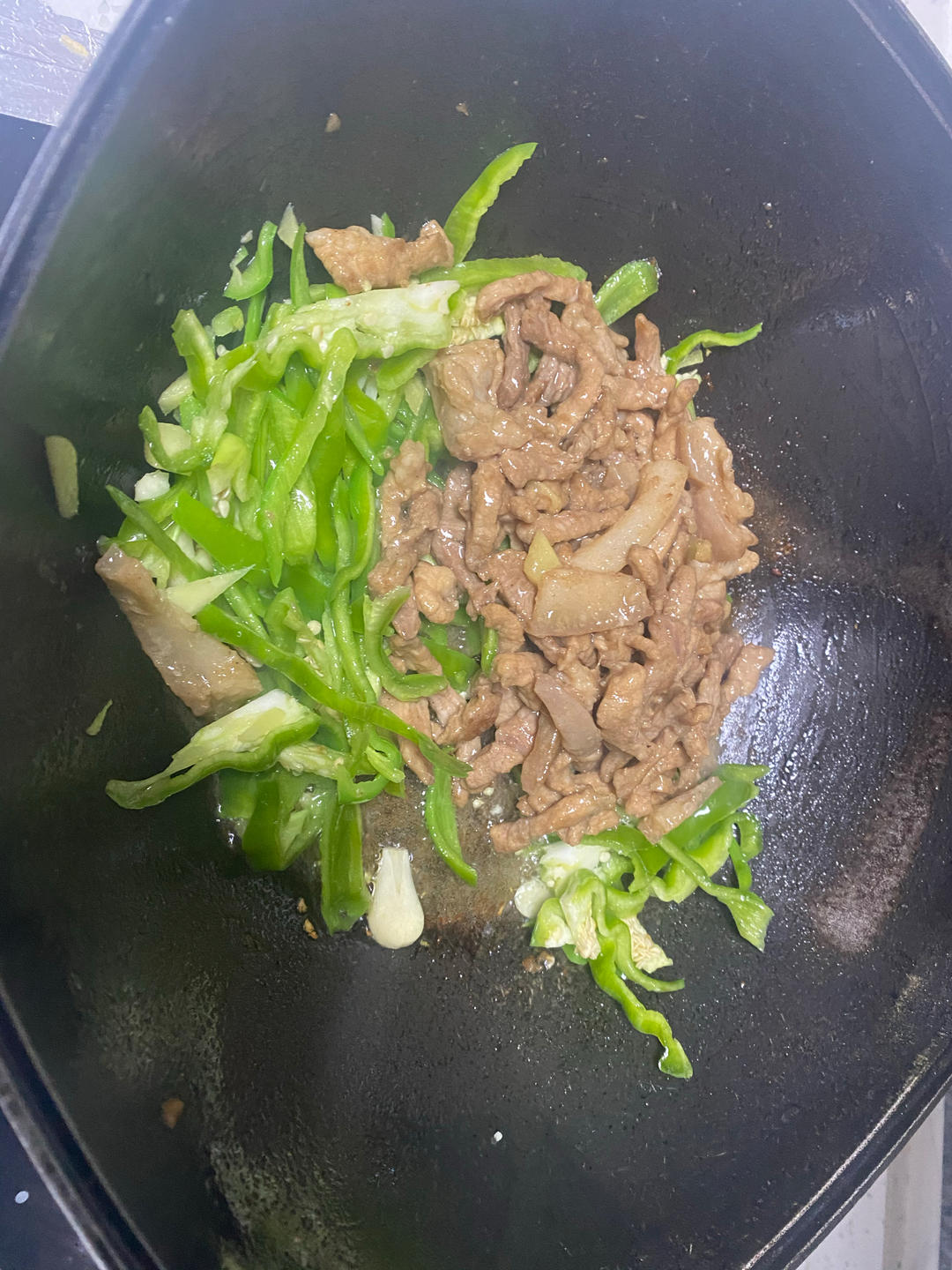 ‼️好吃到舔盘的青椒肉丝盖浇饭