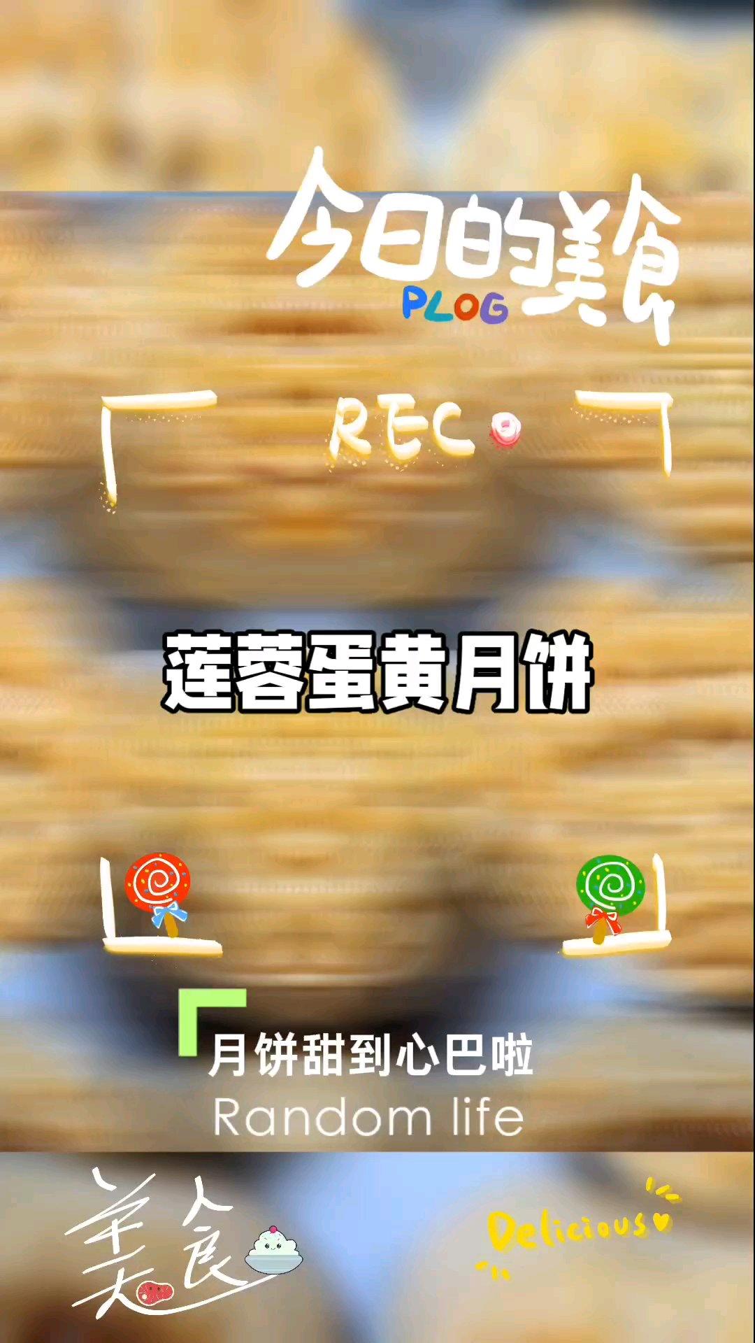 广式月饼—蛋黄莲蓉月饼