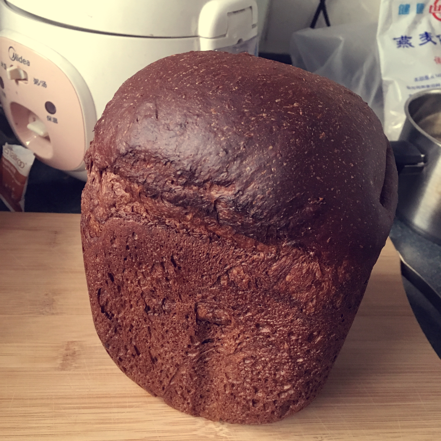 【我爱面包机！】可可巧克力吐司 醇厚绵软好滋味(๑•̀ㅂ•́)و✧