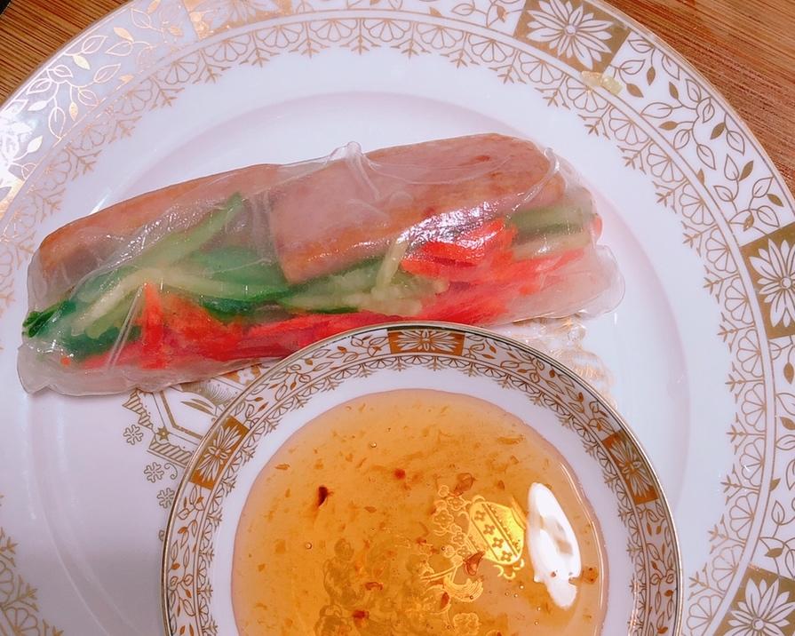 午餐肉版越南春卷的做法