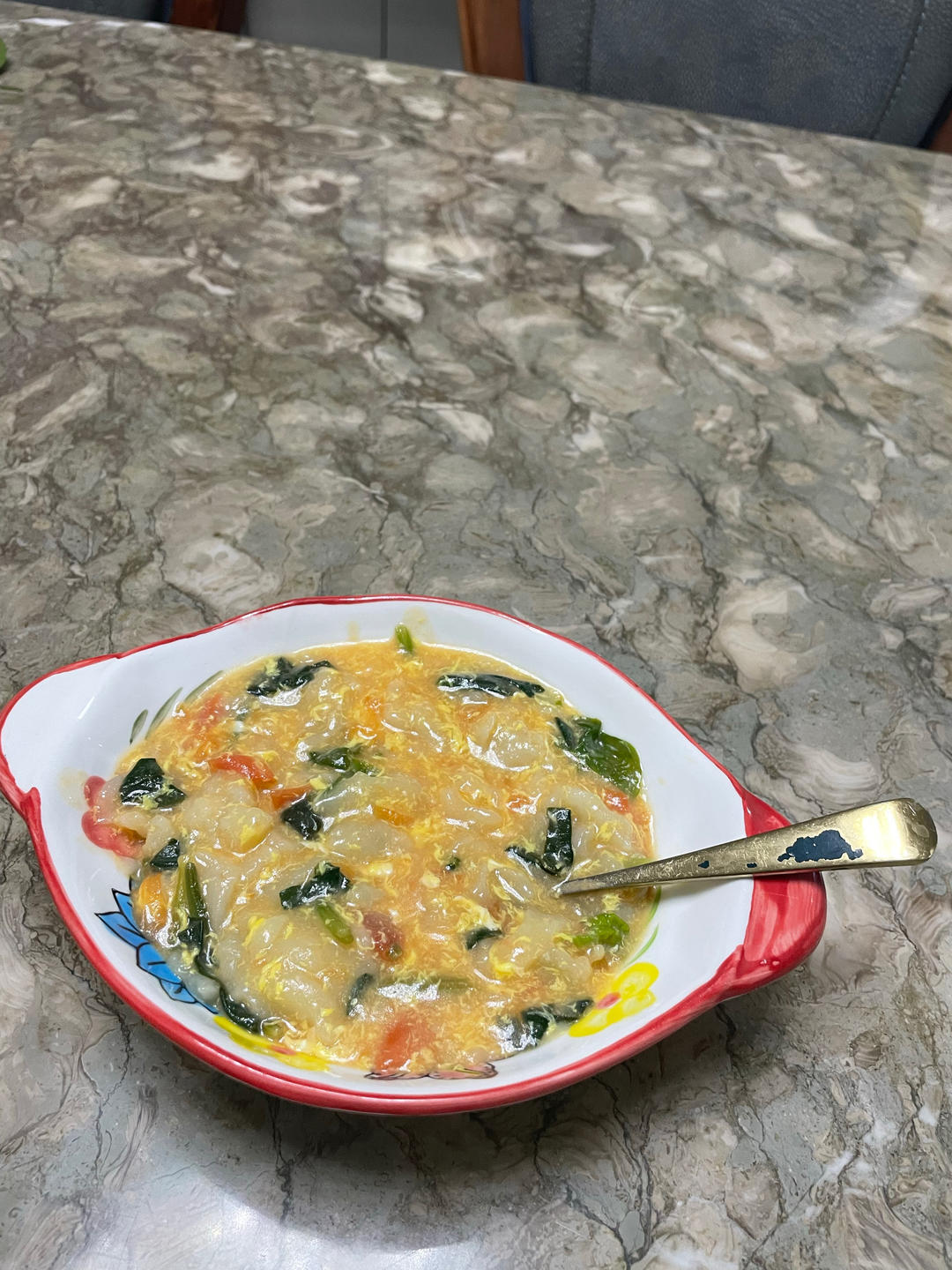 简单早餐-疙瘩汤