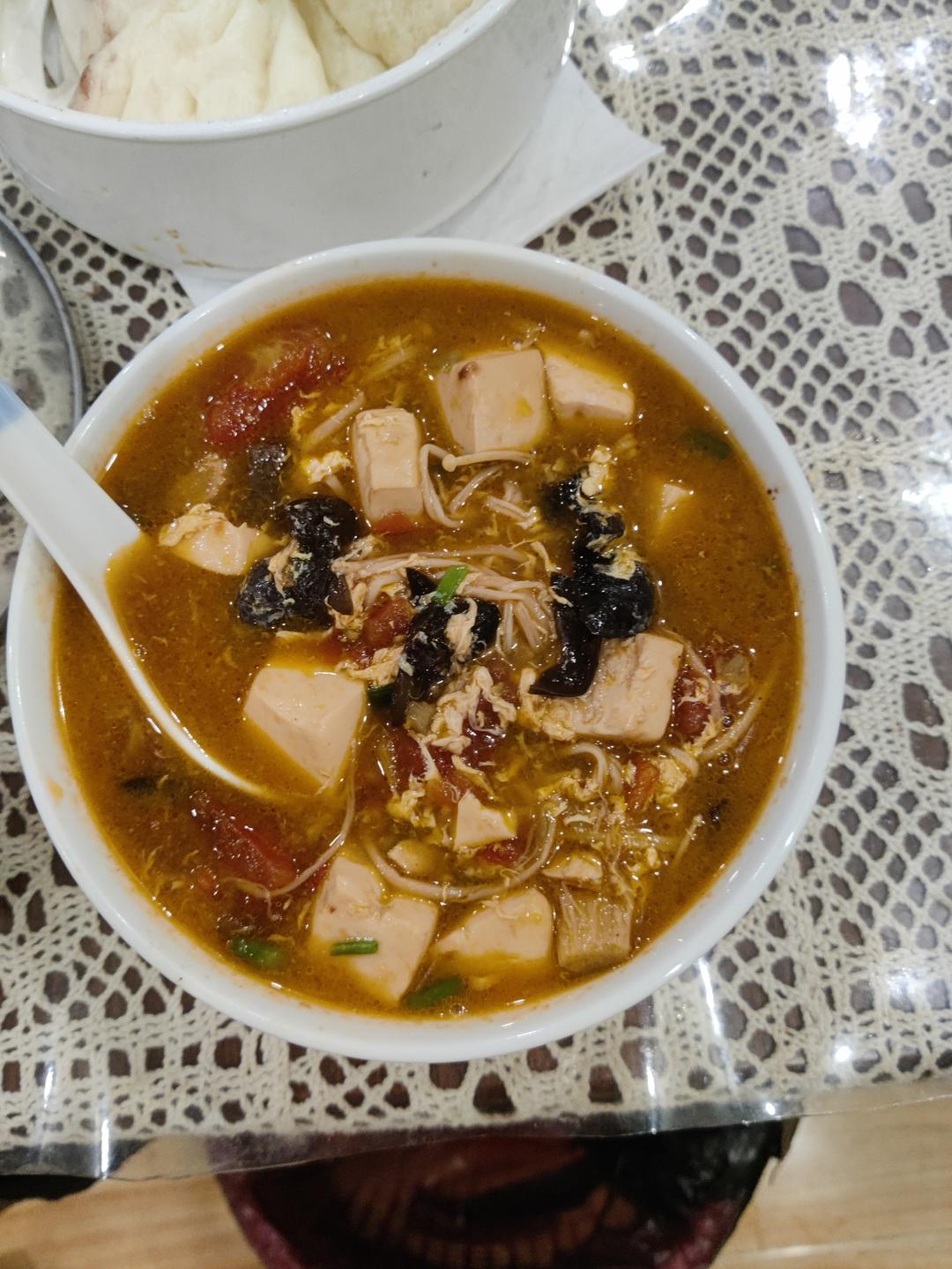 10分钟就能搞定的低脂酸辣汤❗好喝又开胃