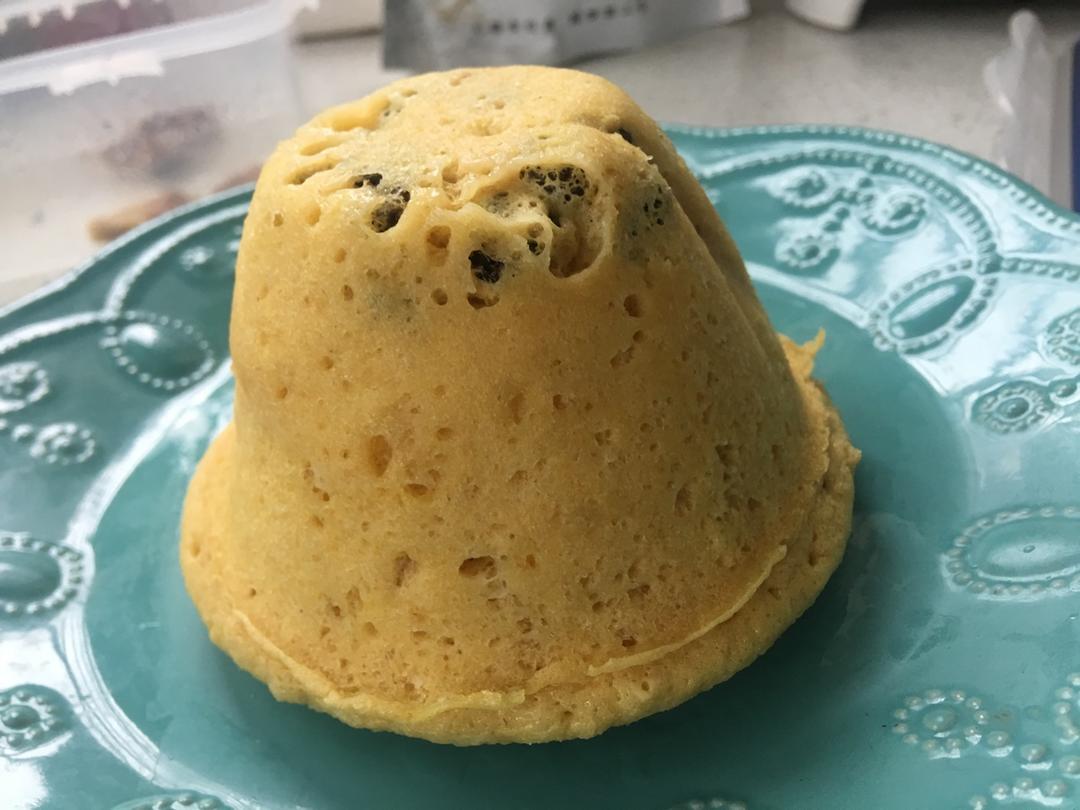蛋白粉蛋糕微波炉版