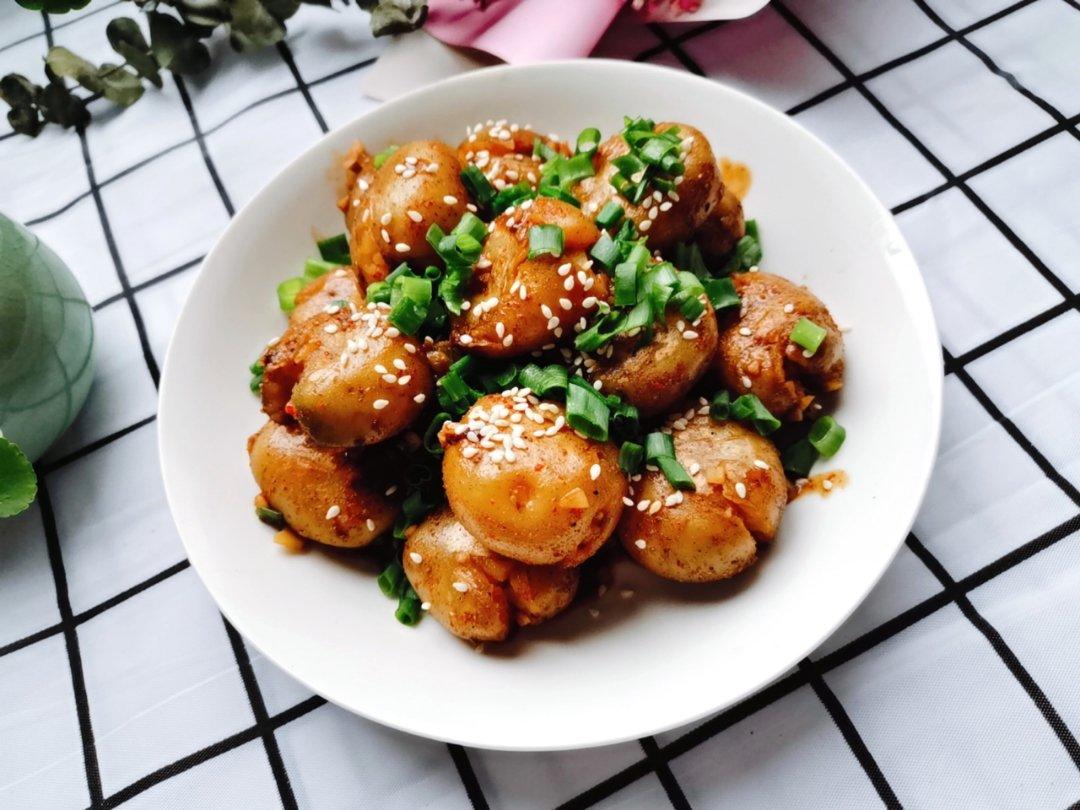 孜然香辣煎小土豆