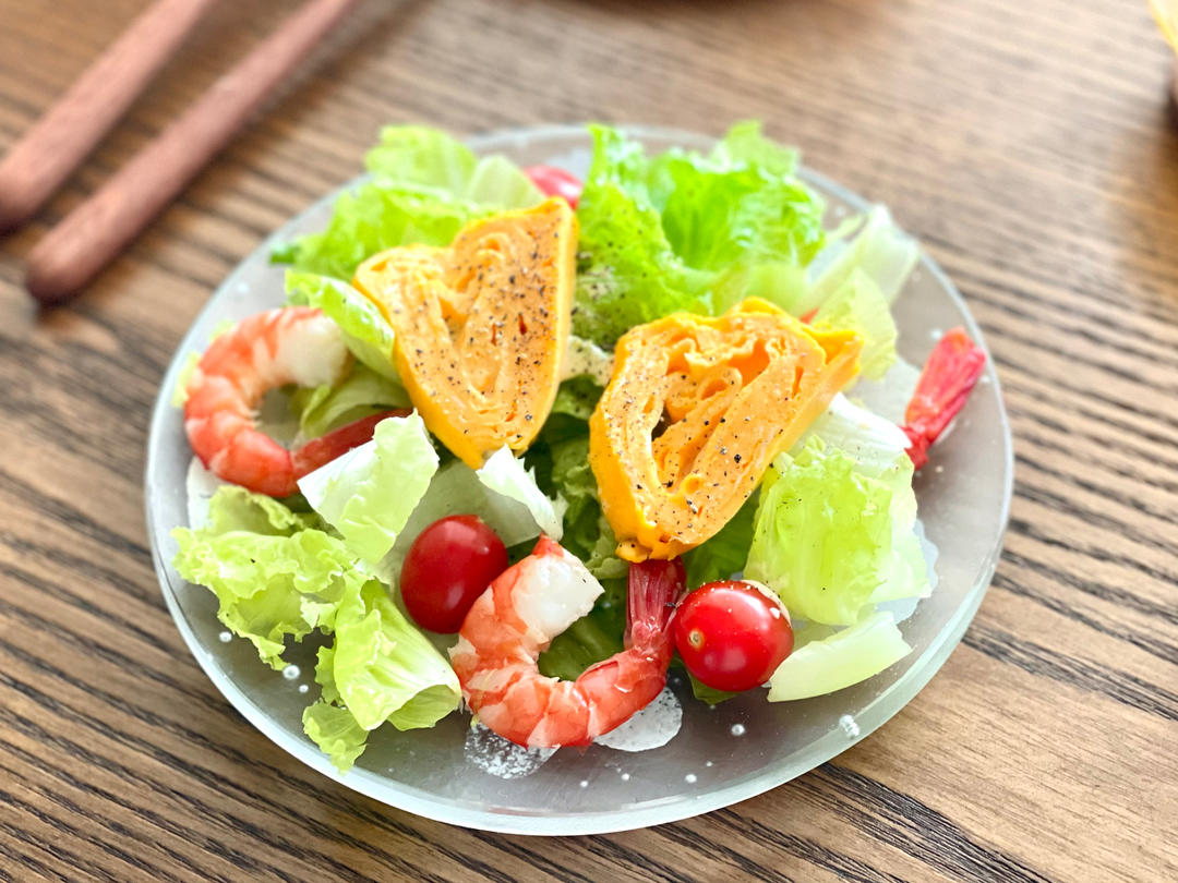 🥗虾仁蔬菜沙拉🍤