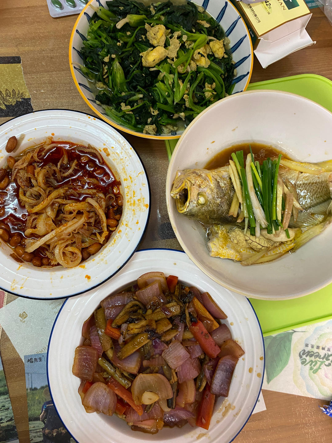 黄鳝炒洋葱
