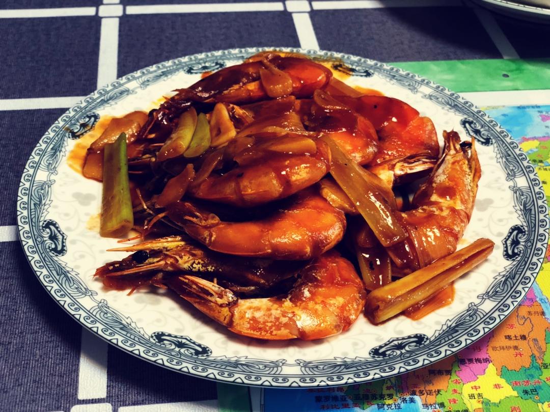 油焖大虾