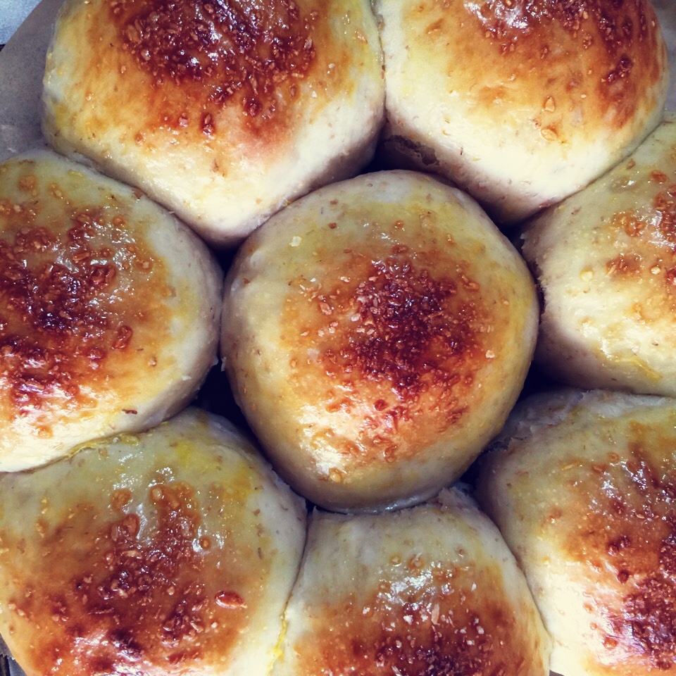 全麦酸奶小餐包