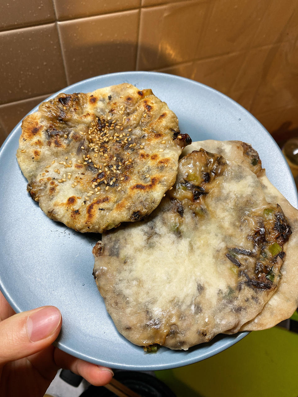 梅干菜猪肉烧饼
