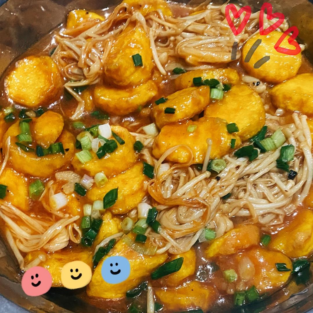 超嫩巨下饭的茄汁日本豆腐，好吃到舔盘