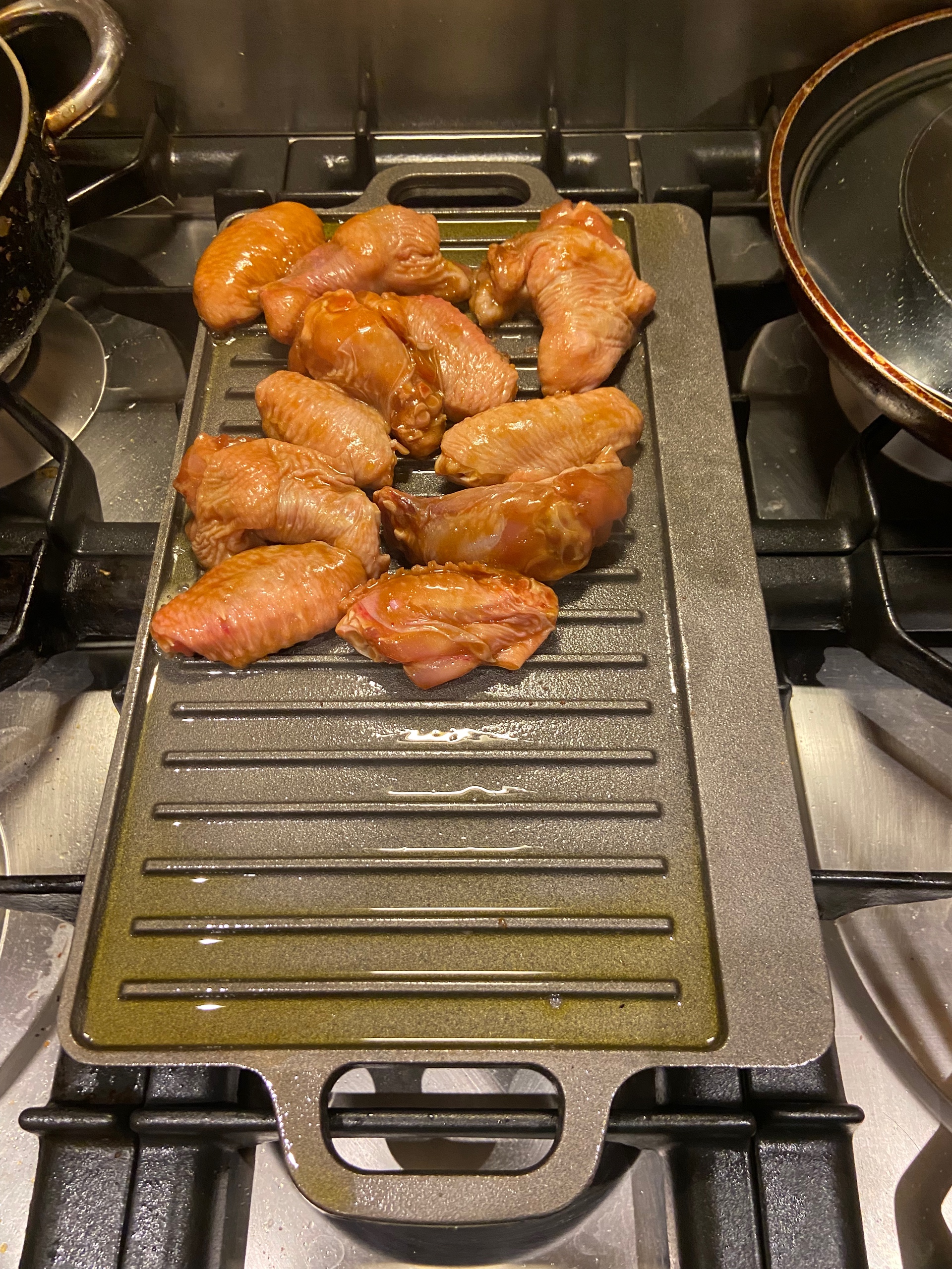 在家做出烧烤档级别的铁板烧烤的做法 步骤6