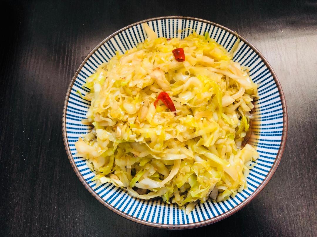 酸辣包菜丝