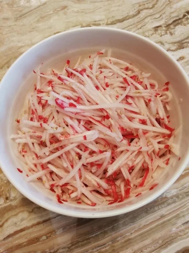 万能凉拌汁及凉拌水萝卜