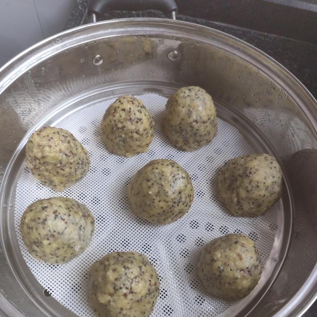 藜麦玉米面窝窝头，减脂主食轻松做