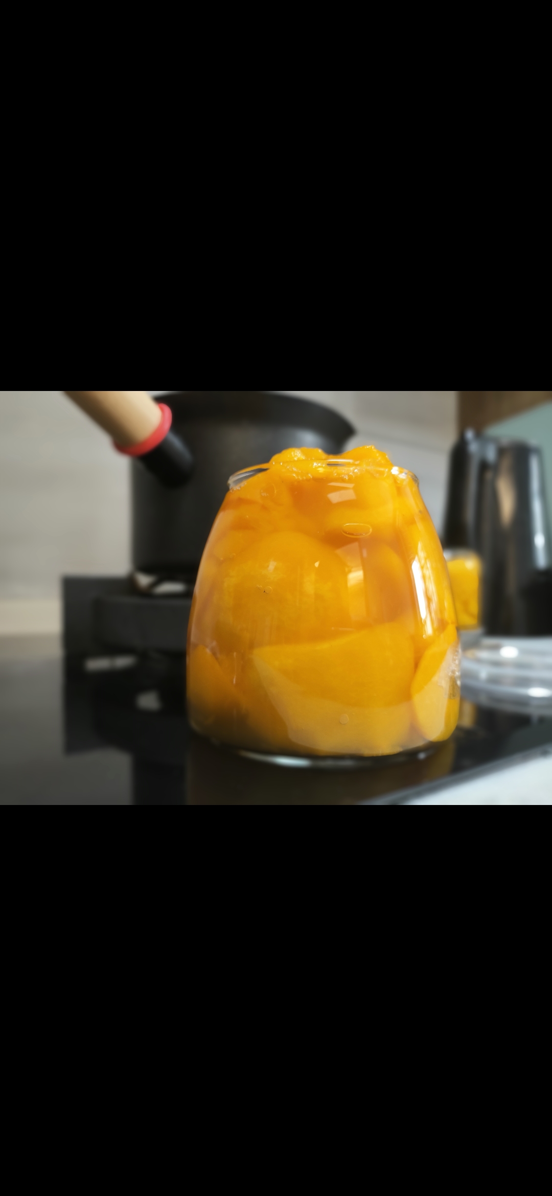新鲜黄桃两种吃法：黄桃雪葩+黄桃罐头（短期长期两种储存制作方法）的做法 步骤4