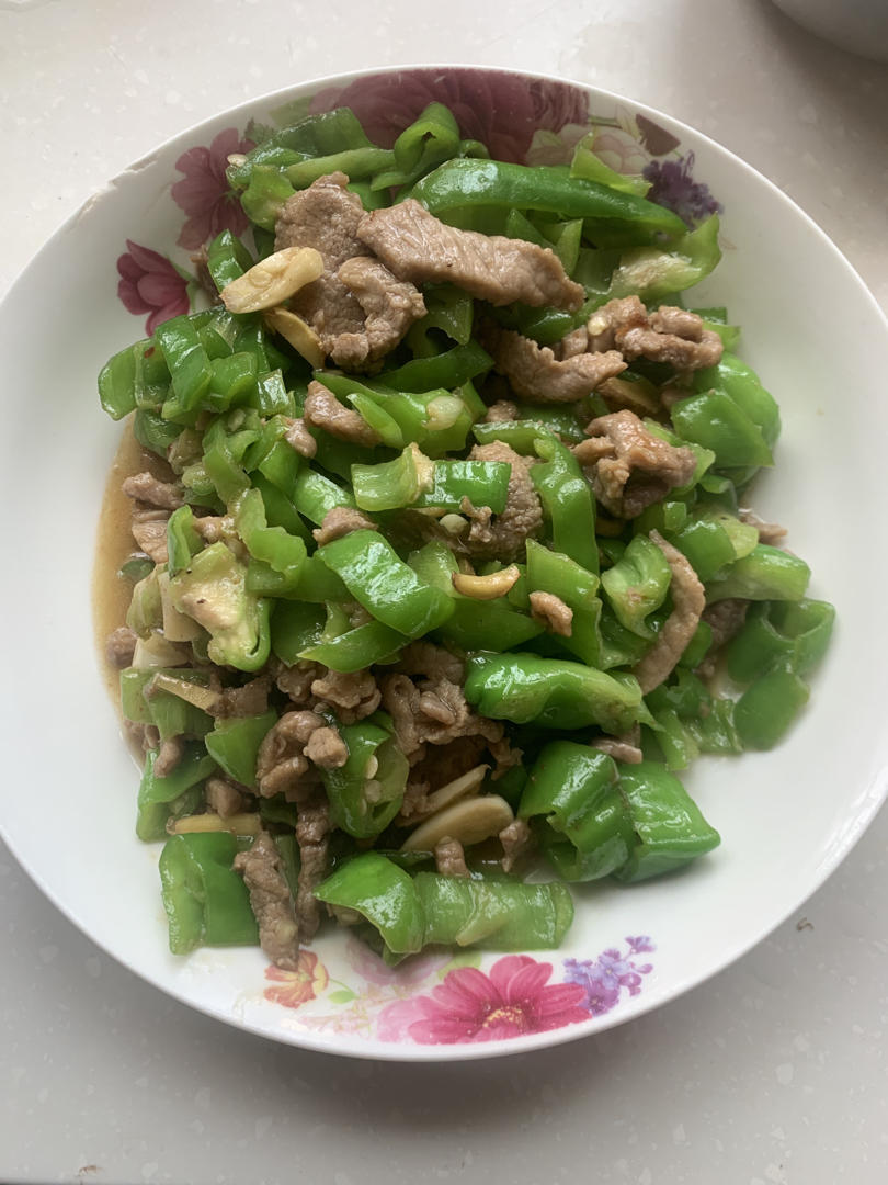 学做菜的男人最棒做的家常菜青椒炒肉