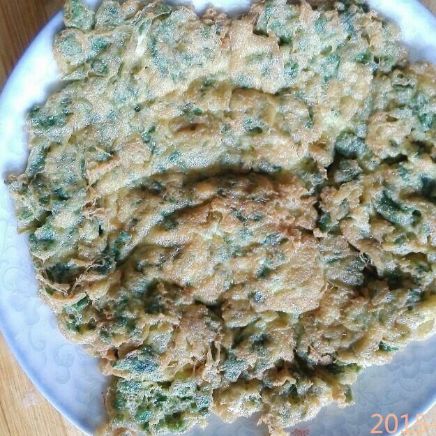 艾草鸡蛋的做法