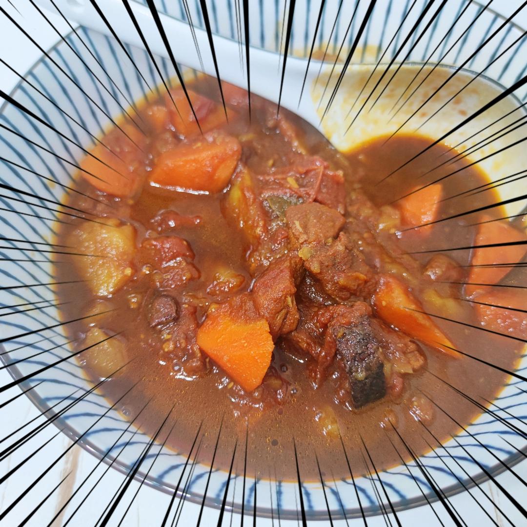 番茄土豆炖牛腩