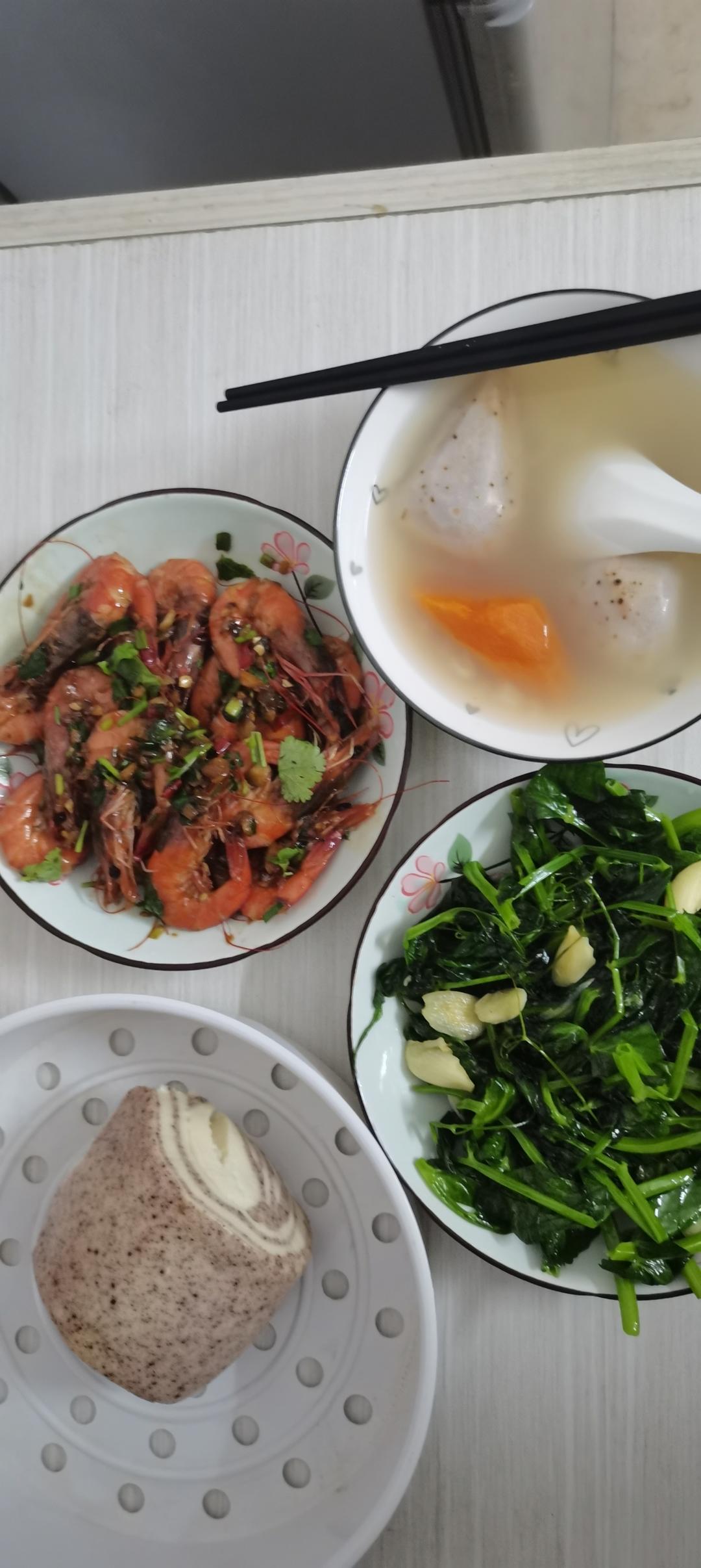 家庭版油焖大虾