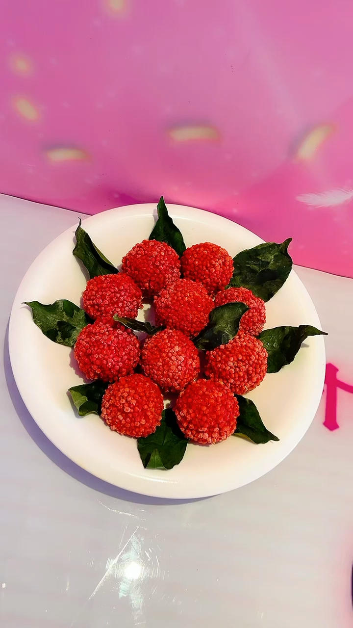 【荔枝芝士虾球】咸鲜浓香假荔枝get