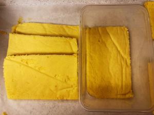 低卡芋泥肉松盒子蛋糕（无油木糖醇）的做法 步骤13