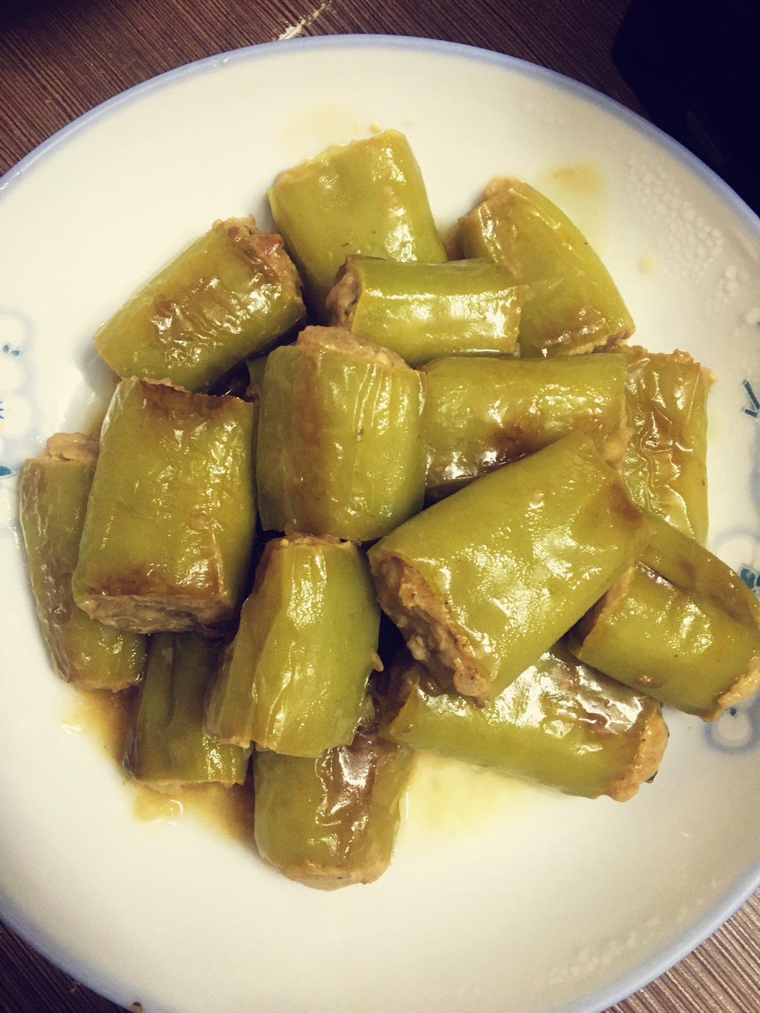 青椒酿肉
