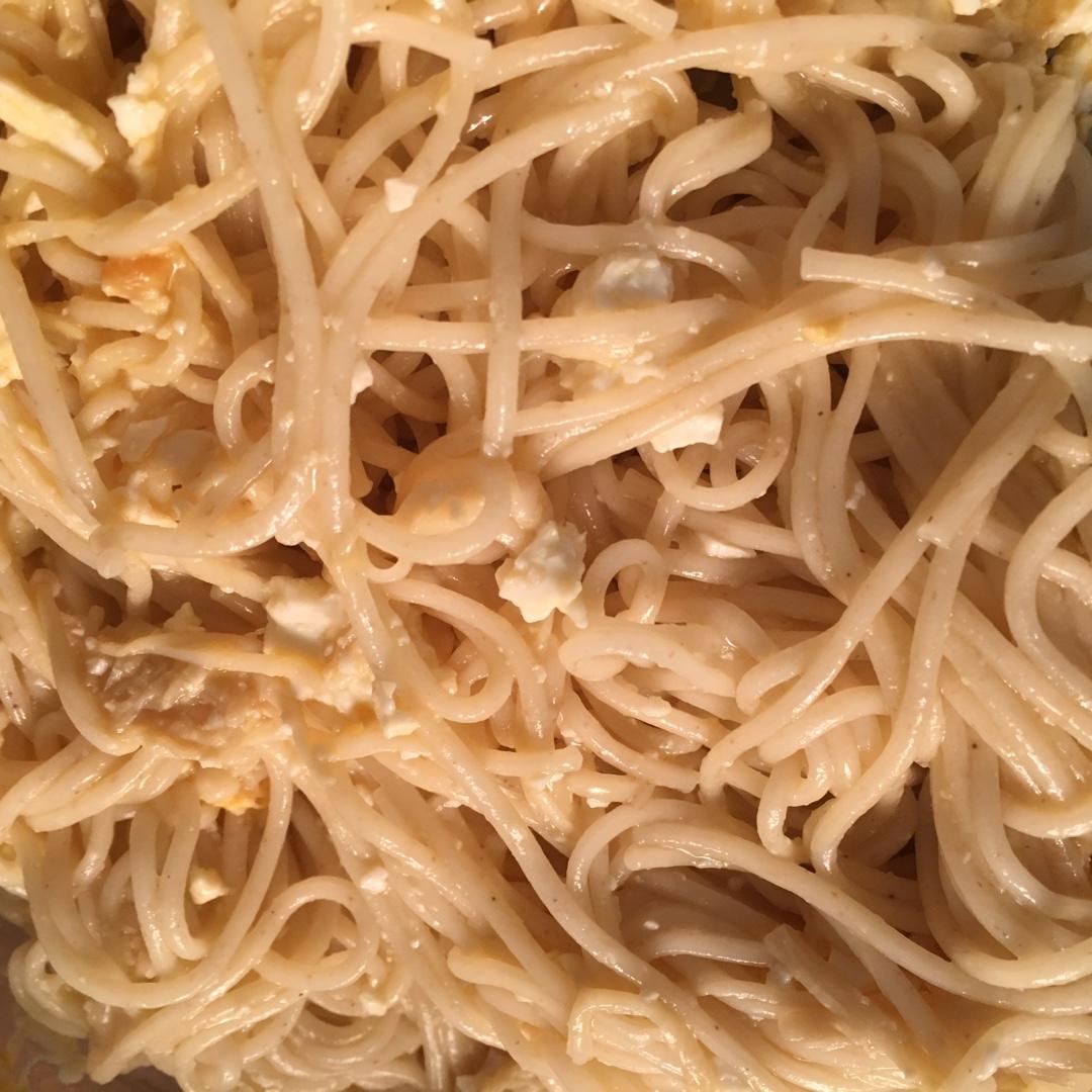 咸鸭蛋拌面