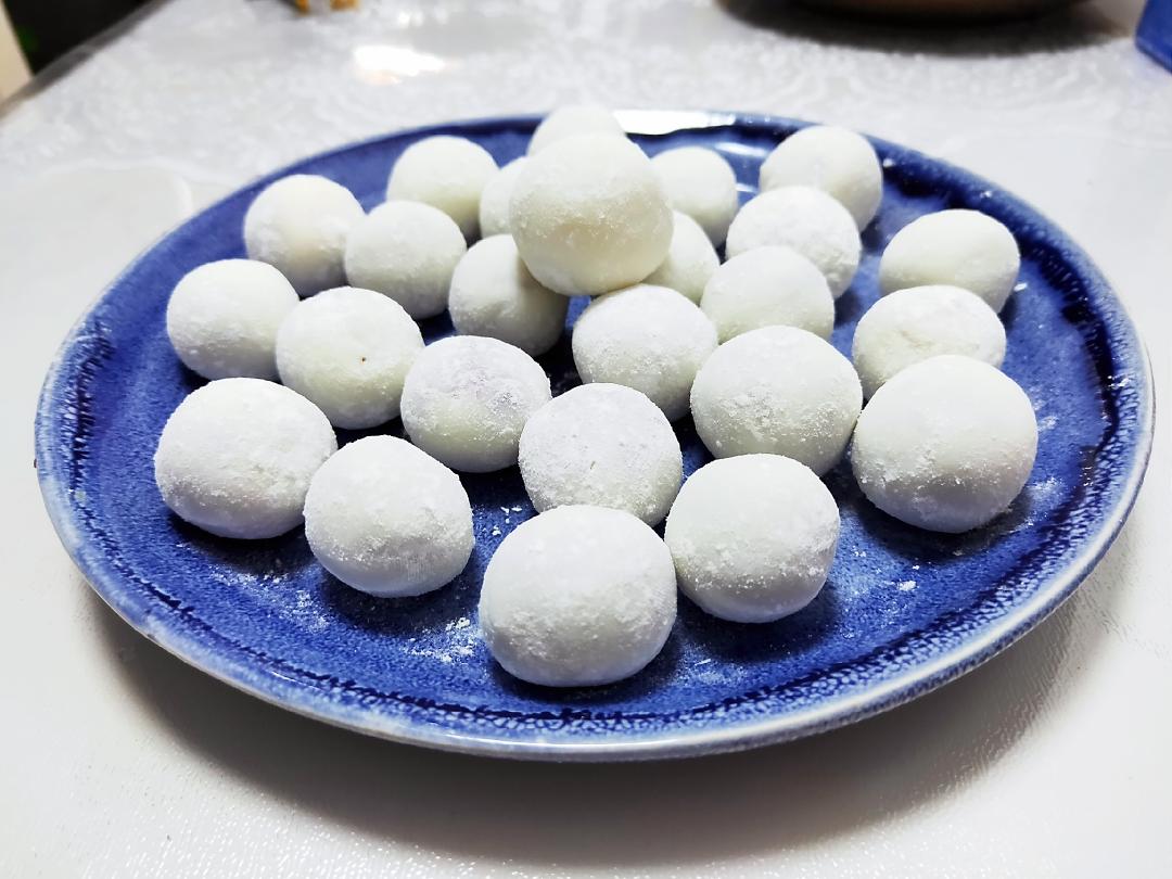 玫瑰汤圆/糯米圆子的做法